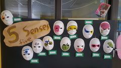 9各班外的作品展示區