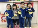 孩子親手製作水果提籃 (1)