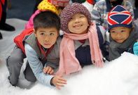 華盛頓下雪了~開心的一天