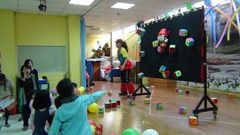 玩新年體能闖關活動