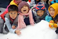 華盛頓下雪了~開心的一天