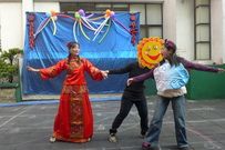 老師戲劇表演~老鼠娶親! 太陽來搶親囉