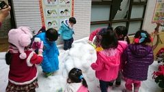 開心玩雪囉