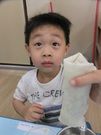 這潤餅是我自己包的喔!