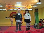 白與黑的聖誕風
