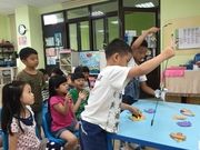 團體競賽中，保有運動家風範