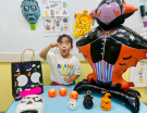6.萬聖節袋子完成囉!做鬼臉合影!.jpg