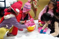 開心玩雪囉