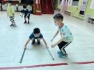 認真跳起來