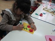 將葉子塗滿顏色
