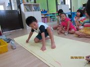 用毛線比比看誰最高 (1)